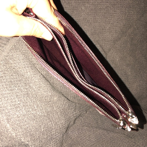 NWT Coach Double Zip Clutch w/Wristlet - Picture 4 of 4